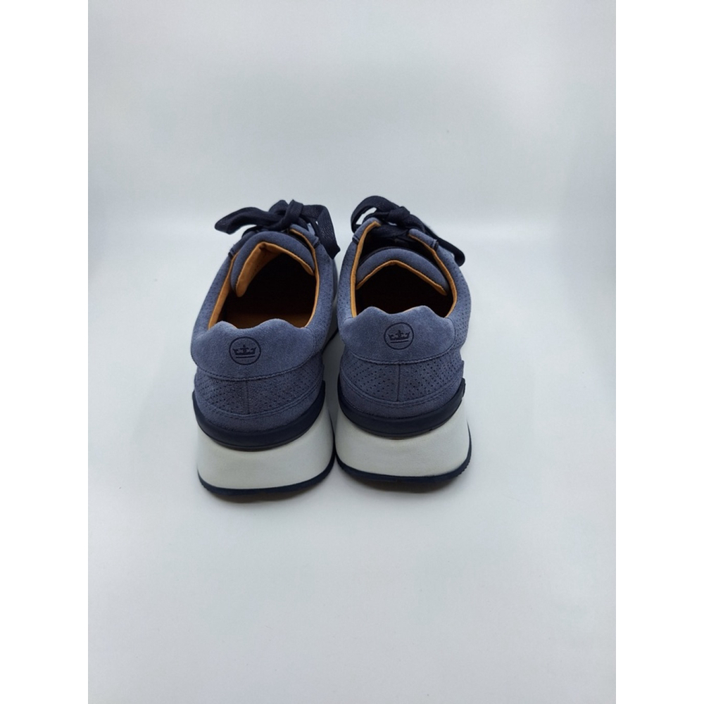 Peter Millar Wayfare Runner MF24XF80 Mens 10 Navy Suede Athletic Shoes - Picture 5 of 5